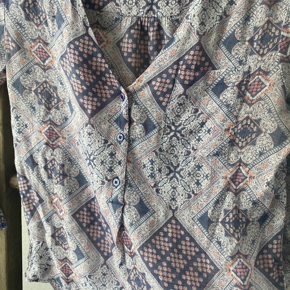 Fred David - blouse with buttons - Picture 4 of 5